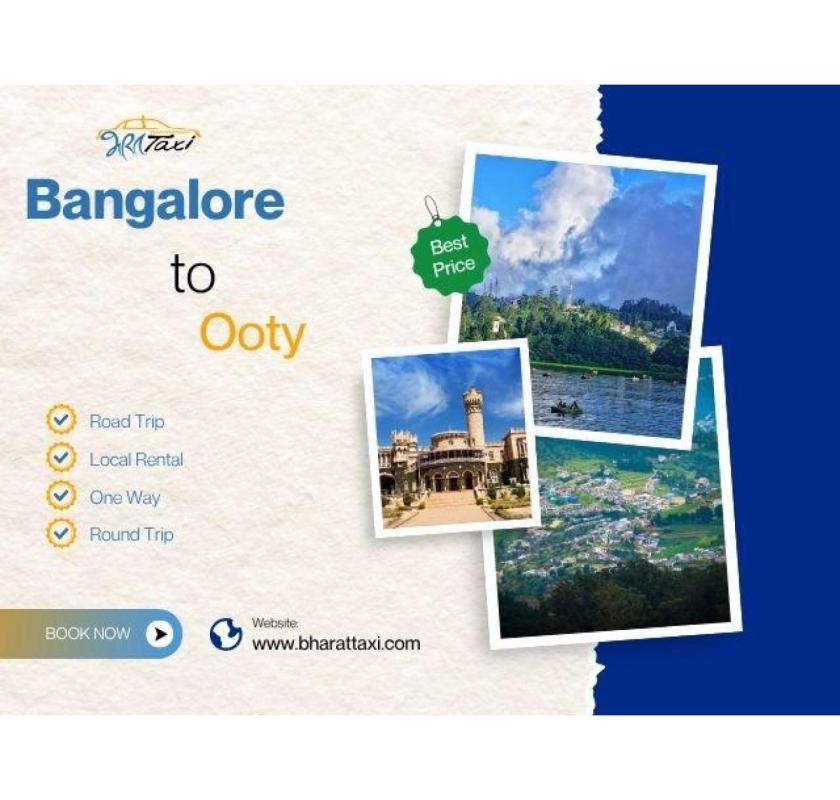 Bangalore to Ooty Cab