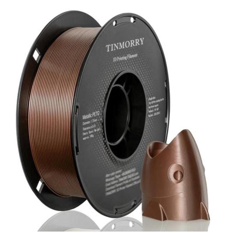 Metallic PETG Filament for Smooth, Durable, and Visual 3D Prints – Tinmorry 