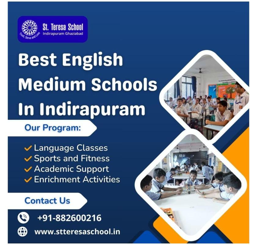  Best English Medium Schools in Indirapuram