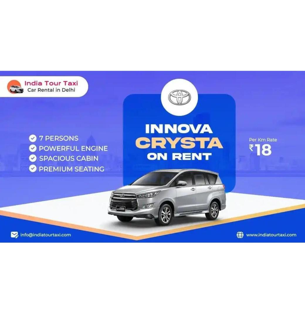Innova Taxi in Delhi : Reliable & Comfortable Ride