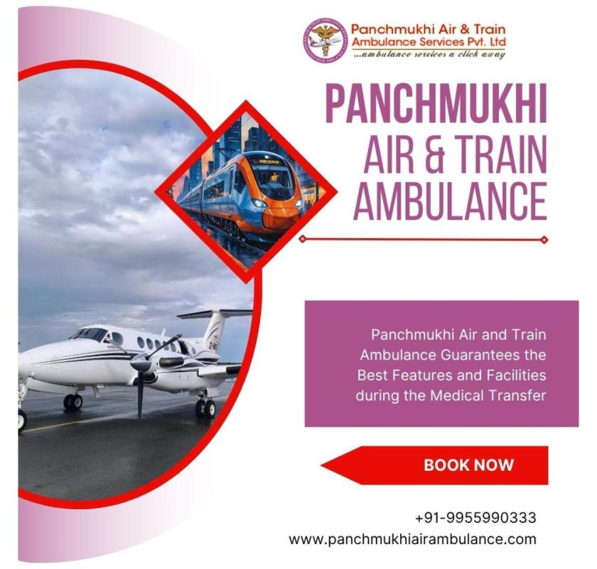 Superior Air Ambulance from Ranchi with Extraordinary Medical Setup
