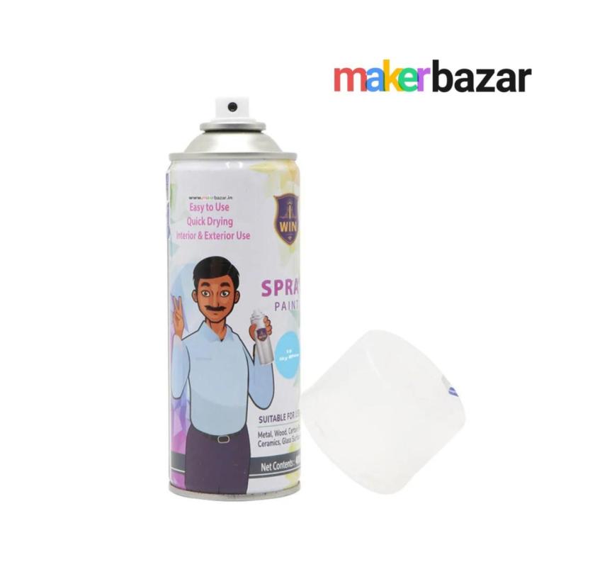 Spray Paint Bottle 400ml / 275gms – Smooth Finish | MakerBazar