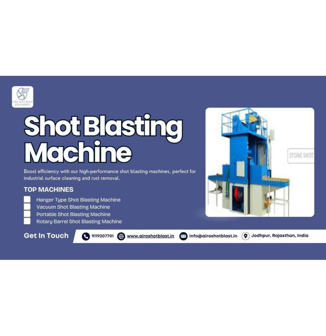 Buy High-Performance Shot Blasting Machines at Best Price - 1/3