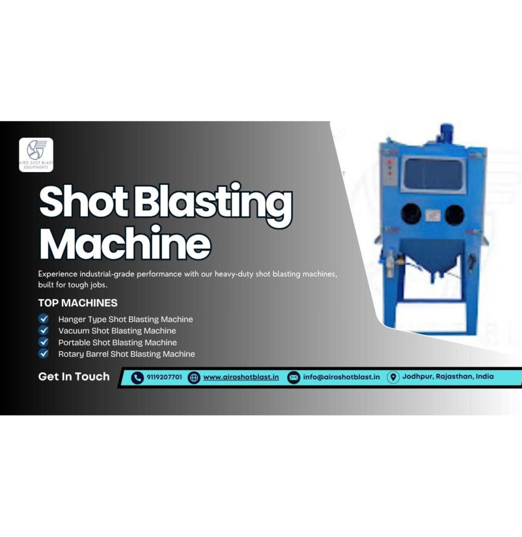 Buy High-Performance Shot Blasting Machines at Best Price - 2/3