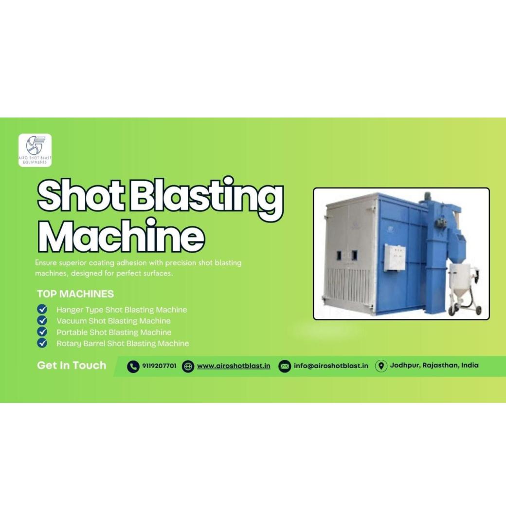 Industrial Shot Blasting Machine for Sale – Durable & Efficient - 1/3