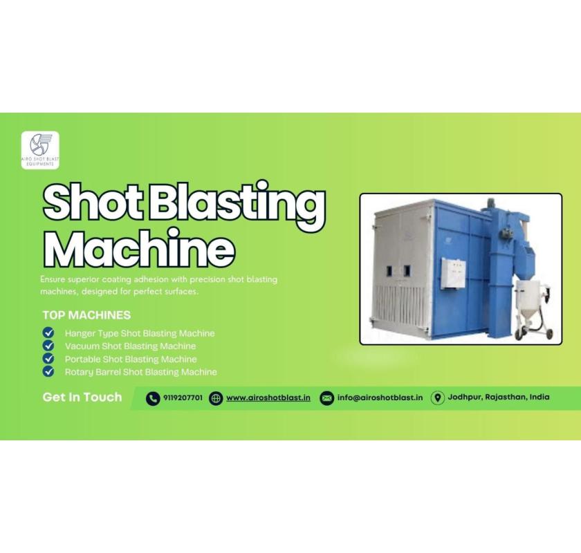 Industrial Shot Blasting Machine for Sale – Durable & Efficient