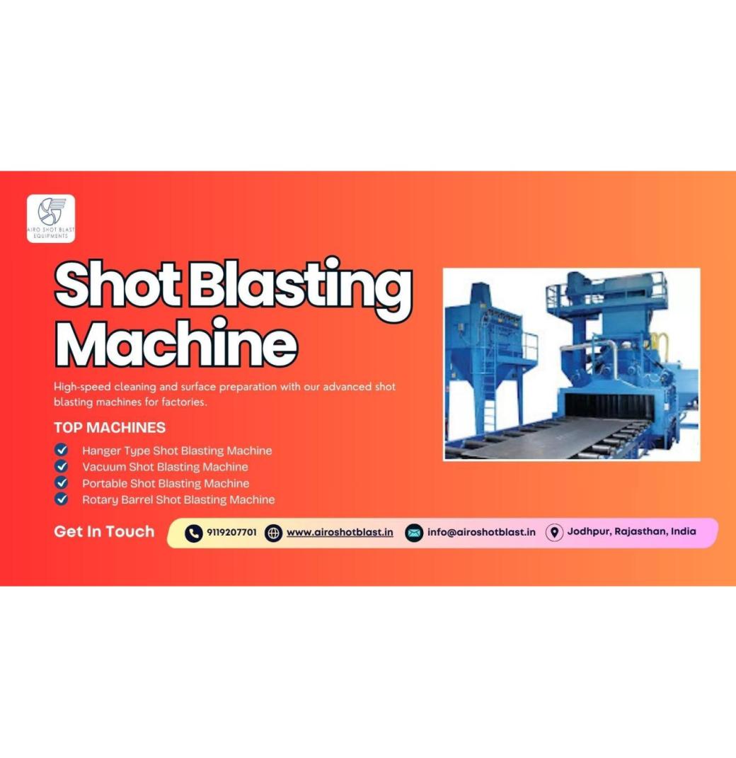 Trusted Shot Blasting Machine Manufacturer for Heavy-Duty Use - 2/3