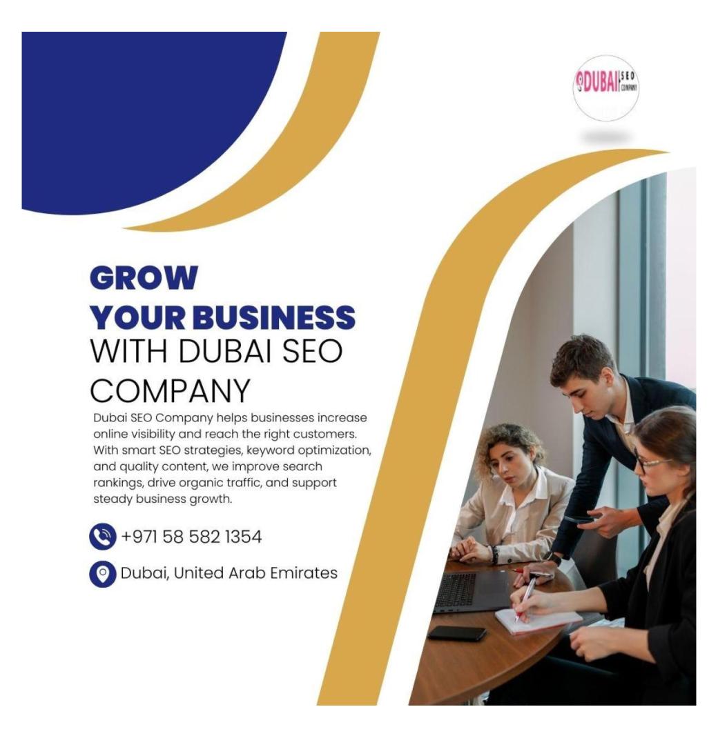 Goldman Dubai SEO Company – Smart SEO Solutions for Business Growth
