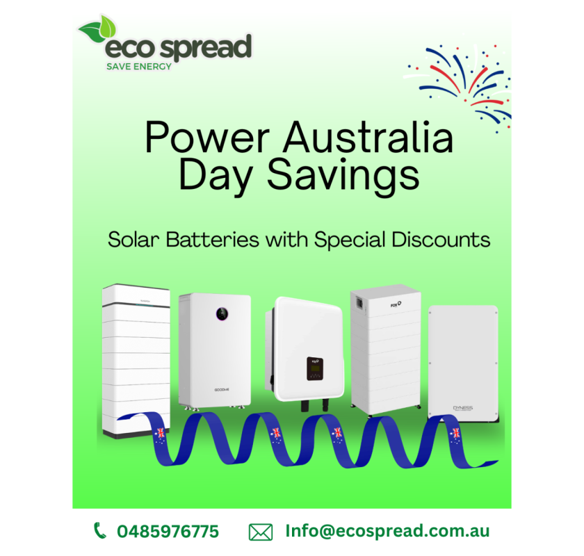 Power Australia Day Savings with Solar Batteries
