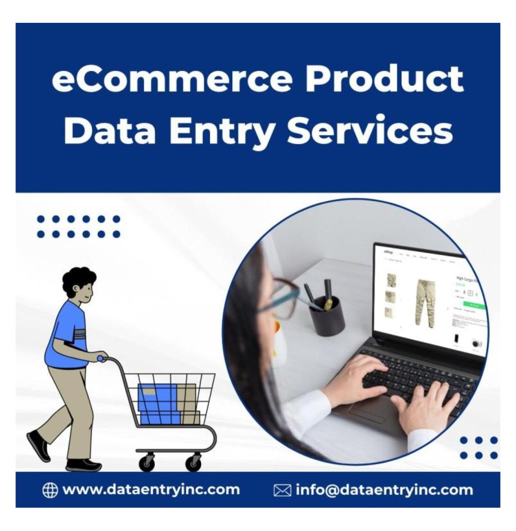 Best Ecommerce Product Data Entry Services in India