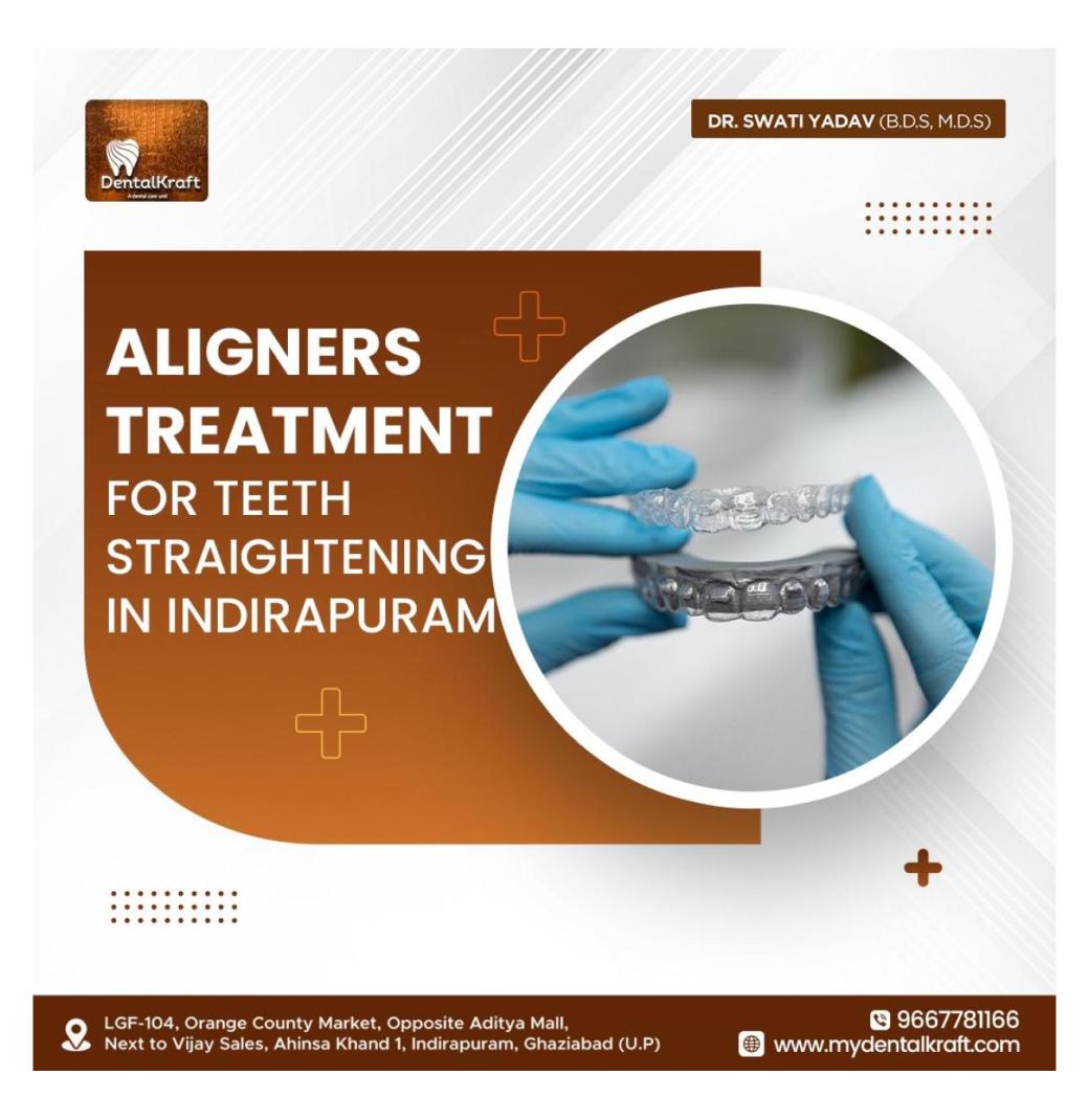 Aligners Treatment for Teeth Straightening in Indirapuram
