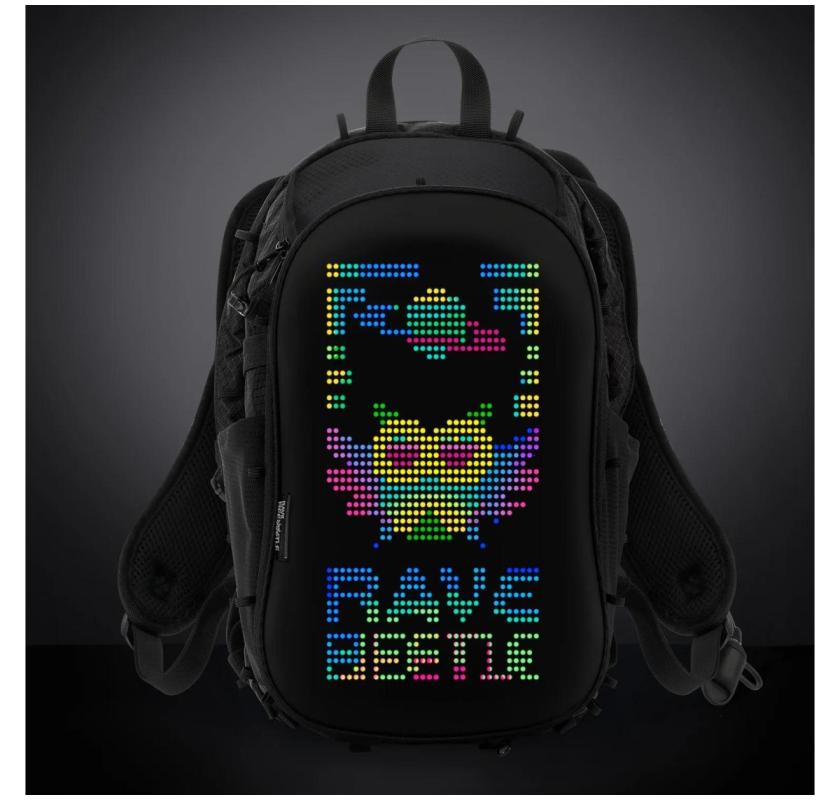 Festival-Ready LED Hydration Pack