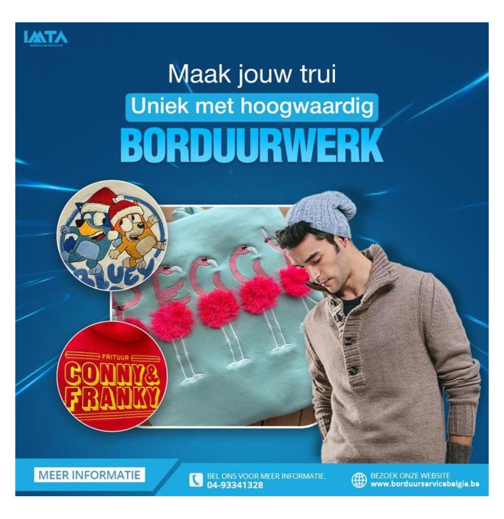 Maak jouw trui uniek met hoogwaardig borduurwerk