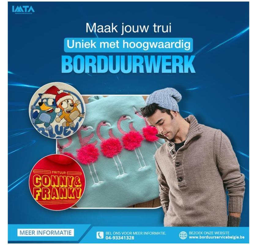 Maak jouw trui uniek met hoogwaardig borduurwerk