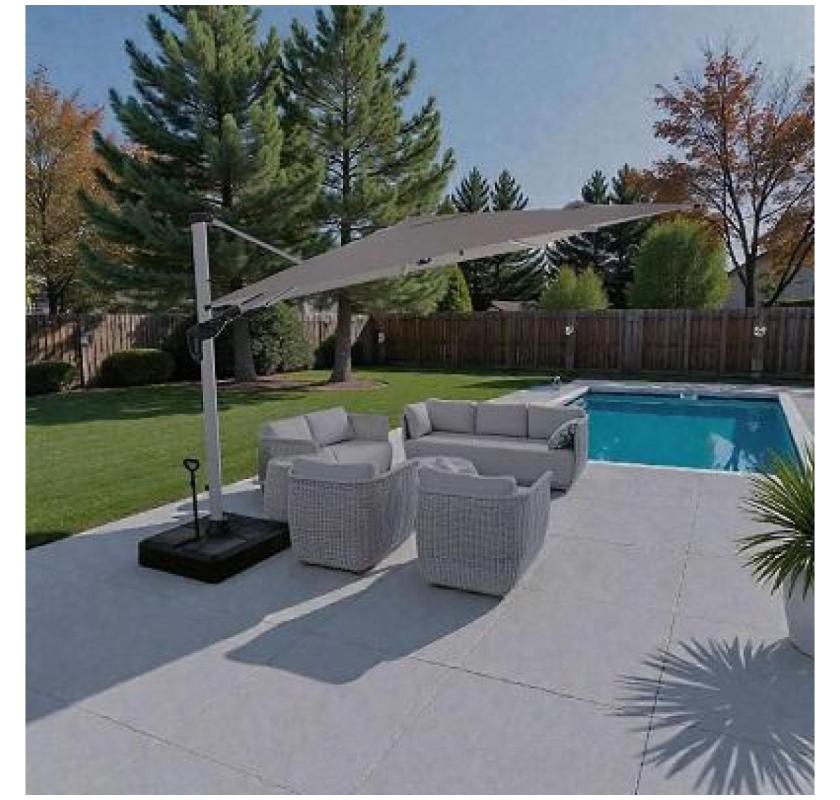 Buy Outdoor Cantilever Umbrella For Patio & Garden