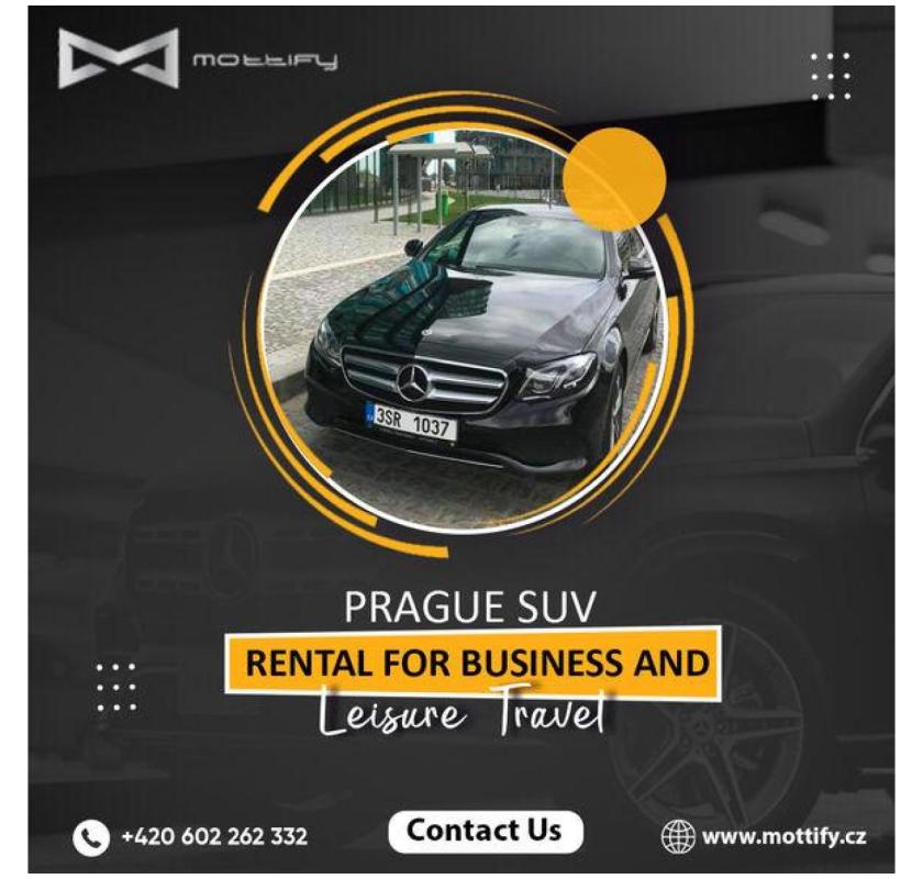Prague SUV Rental for Business and Leisure Travel