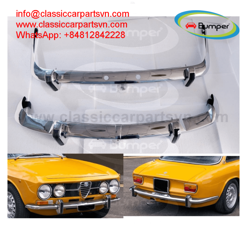 Alfa Romeo 1750 GTV Coupe S2 bumpers