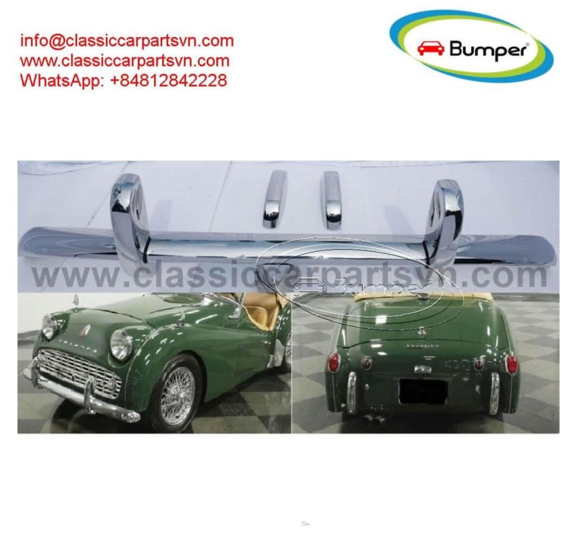 Triumph TR3A (1957–1962) bumpers