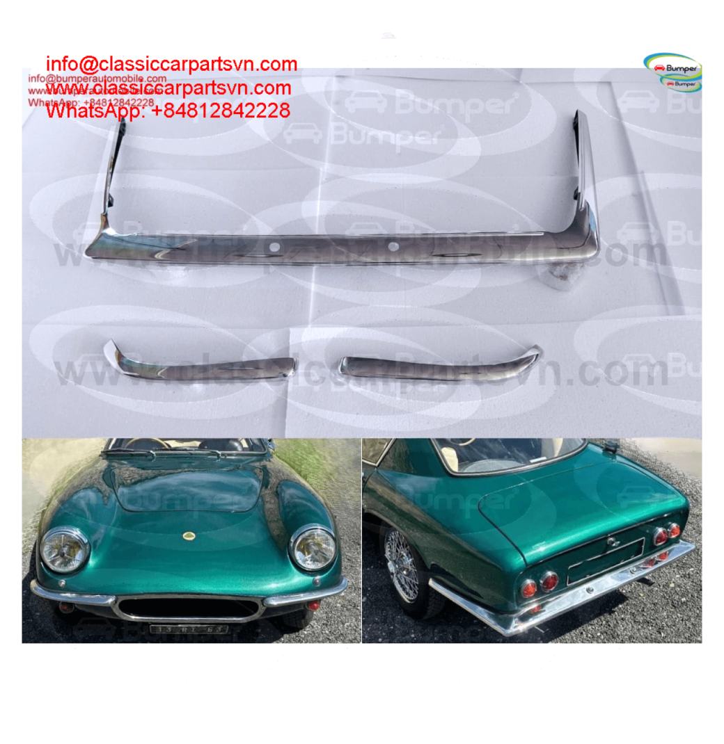 Lotus Elite S1 (1958-1963) a front grille and bumper  - 2/3