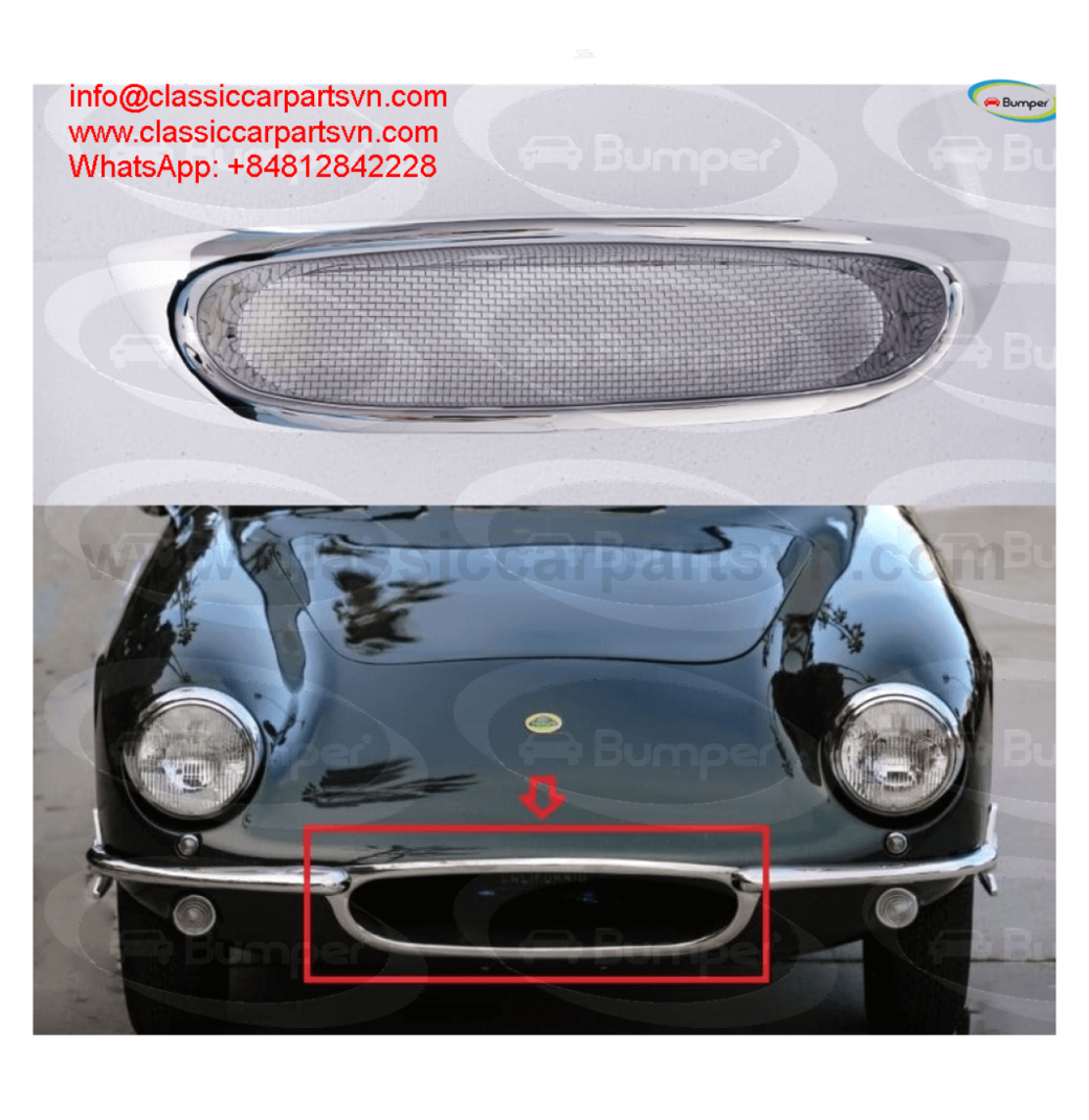 Lotus Elite S1 (1958-1963) a front grille and bumper  - 3/3