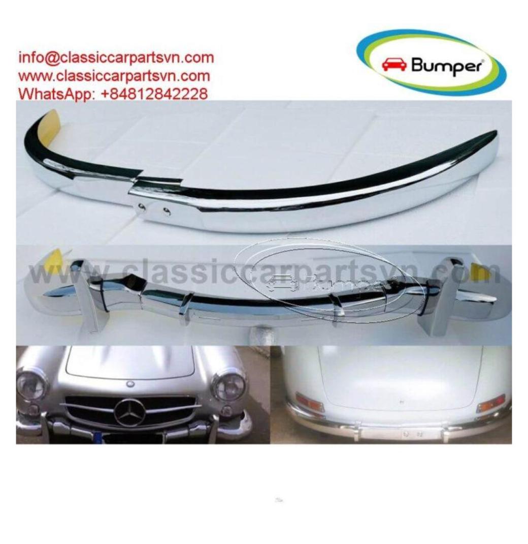 Mercedes 300SL gullwing Coupe Bumpers 