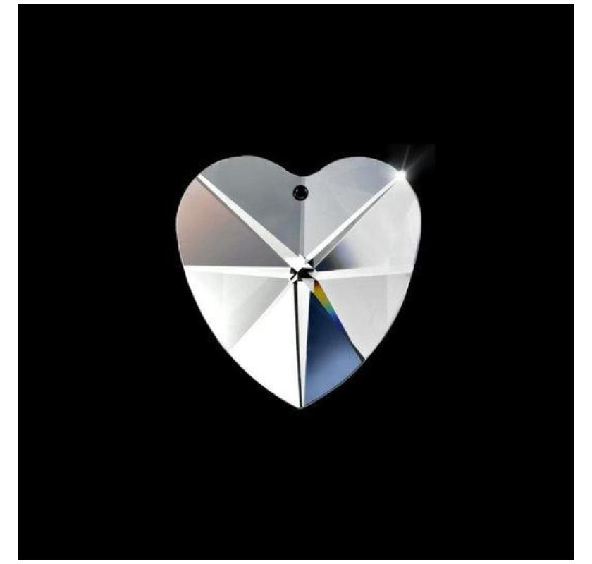 Premium Heart Shaped Crystals Wholesale Deals