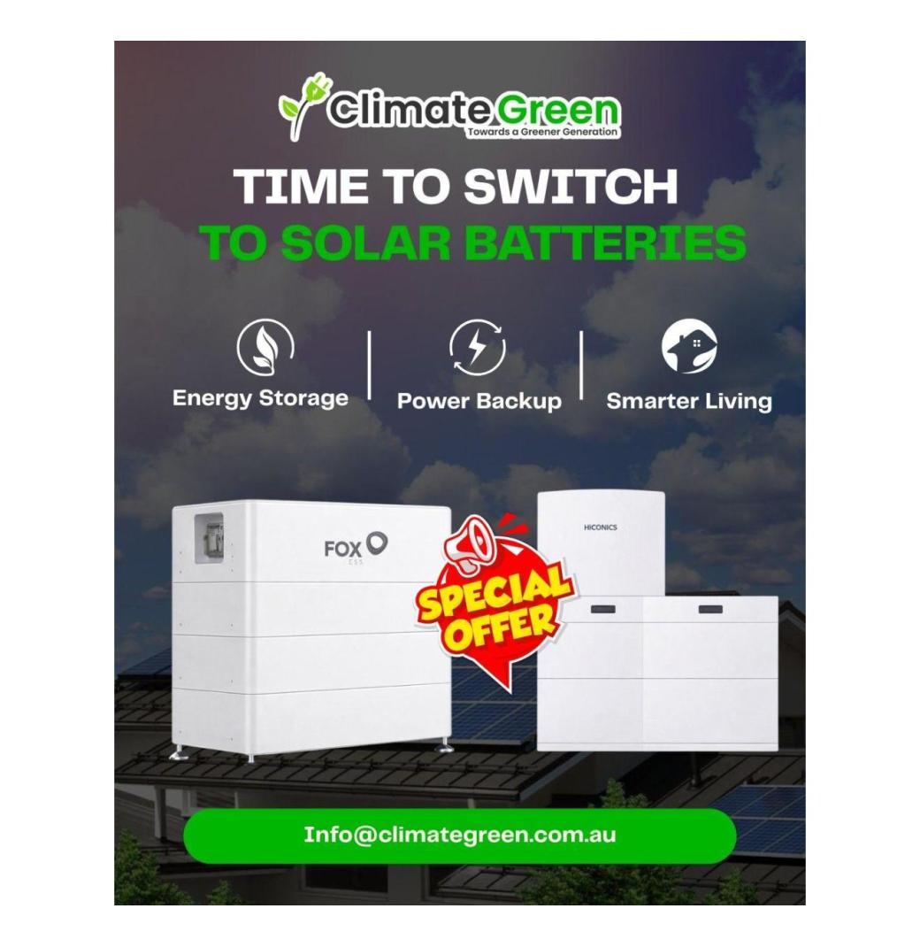 POWER YOUR HOME WITH SOLAR BATTERIES 