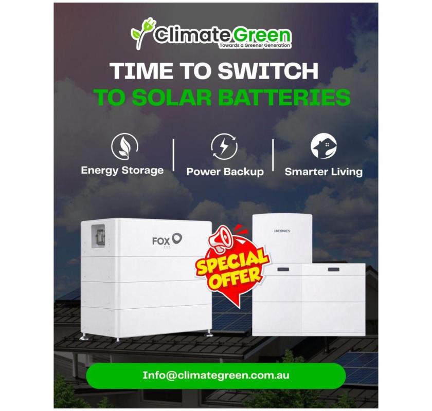 POWER YOUR HOME WITH SOLAR BATTERIES 