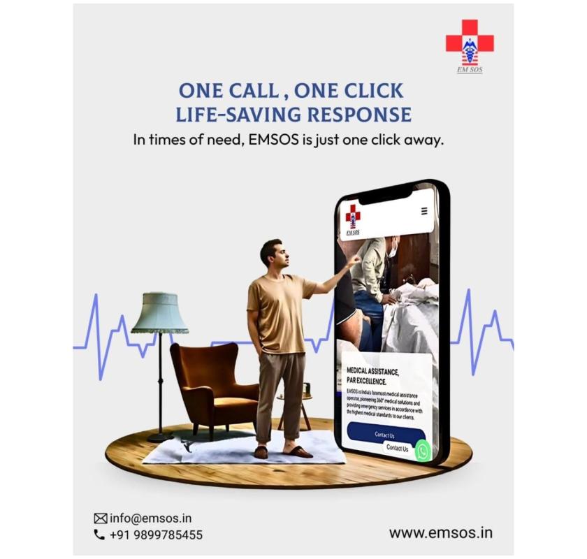 Affordable Air Ambulance Service in Ahmedabad - EMSOS