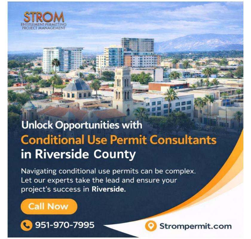 Conditional Use Permit Consultant in Riverside County