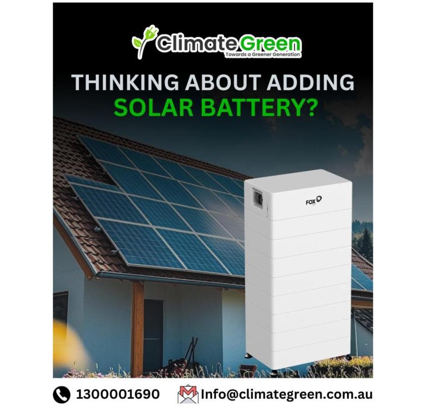 🔋 Thinking About Adding a Solar Battery? 