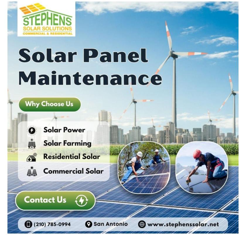 Solar Panel Maintenance in San Antonio