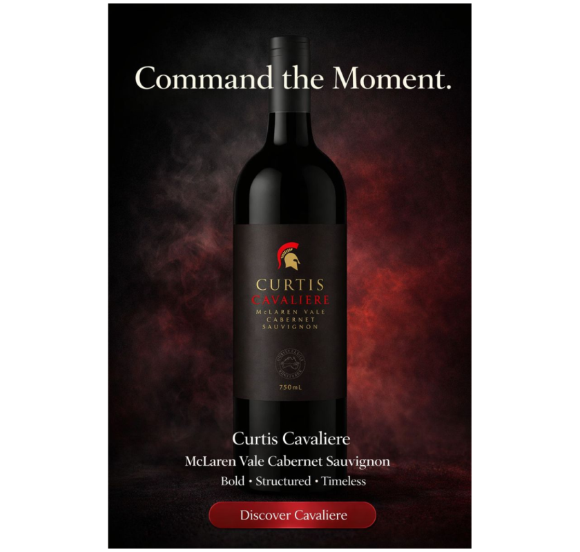 Buy Cavaliere McLaren Vale Cabernet Sauvignon from Curtis Winery