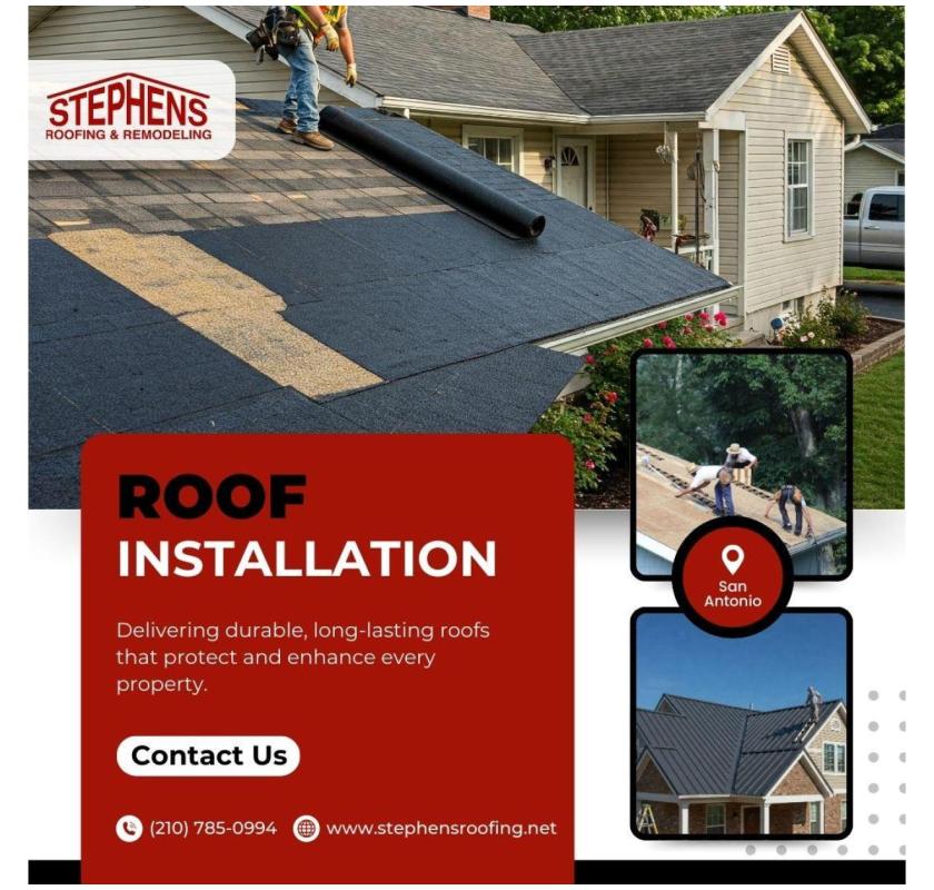 Roof Installation San Antonio