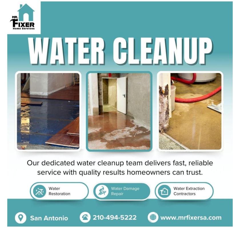 Water Cleanup in San Antonio
