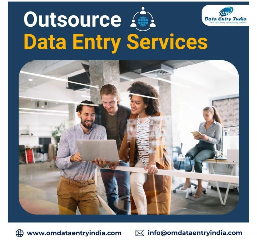 Outsource Data Entry Services at 4$/Hour