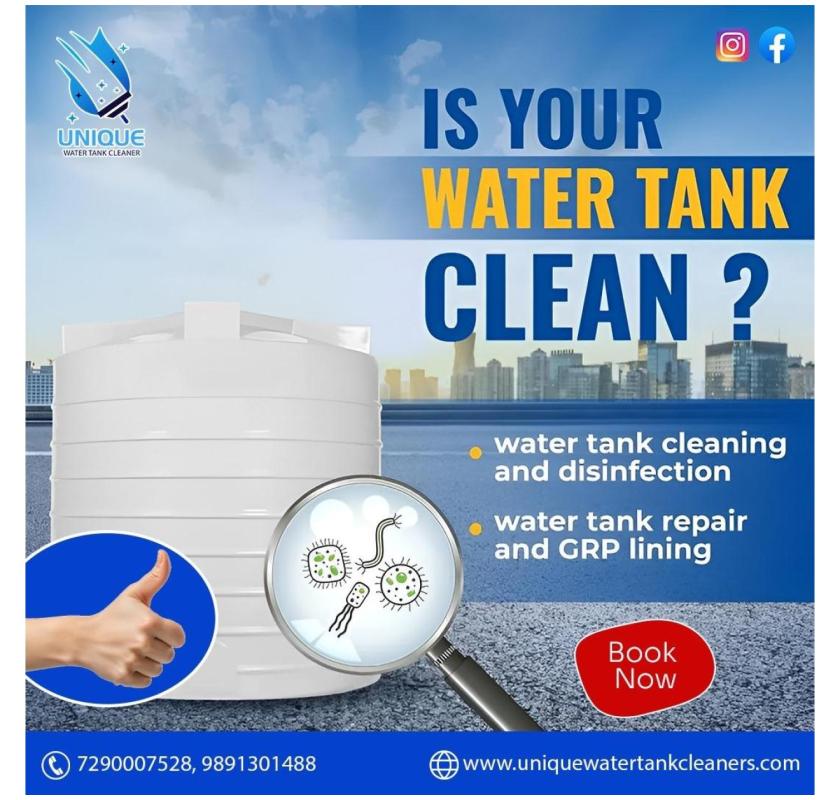 Water Tank Cleaning Service in Sonipat – Unique Water Tank Cleaners