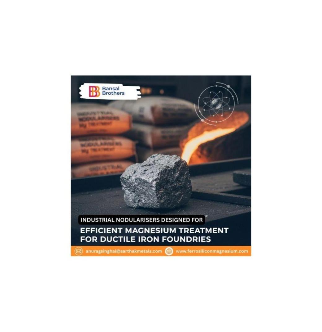 Industrial Nodularisers Designed for Efficient Magnesium Treatment for Ductile Iron Foundries