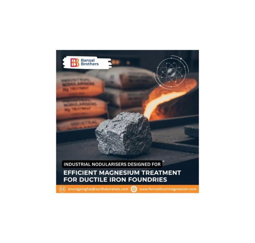 Industrial Nodularisers Designed for Efficient Magnesium Treatment for Ductile Iron Foundries
