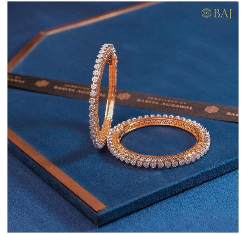 Premium Diamond Bangles for Women | BAJ Jewellery