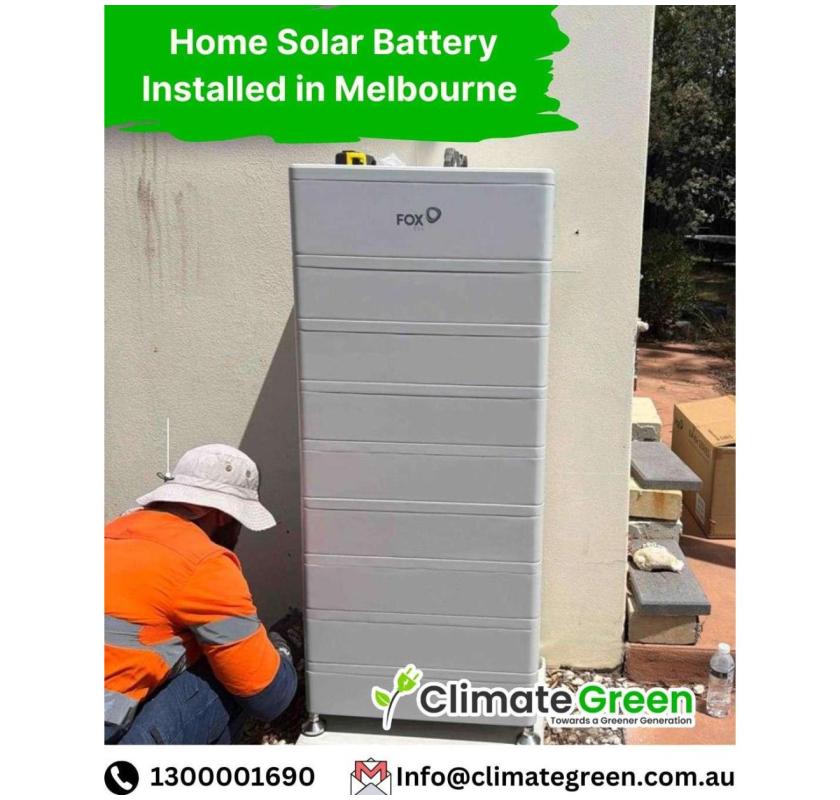 Home Solar Battery Installed in Melbourne – Save More on Power Bills