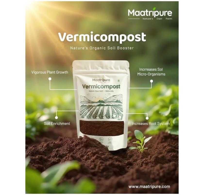 Buy Organic Vermicompost Online for Healthy Plants & Rich Soil