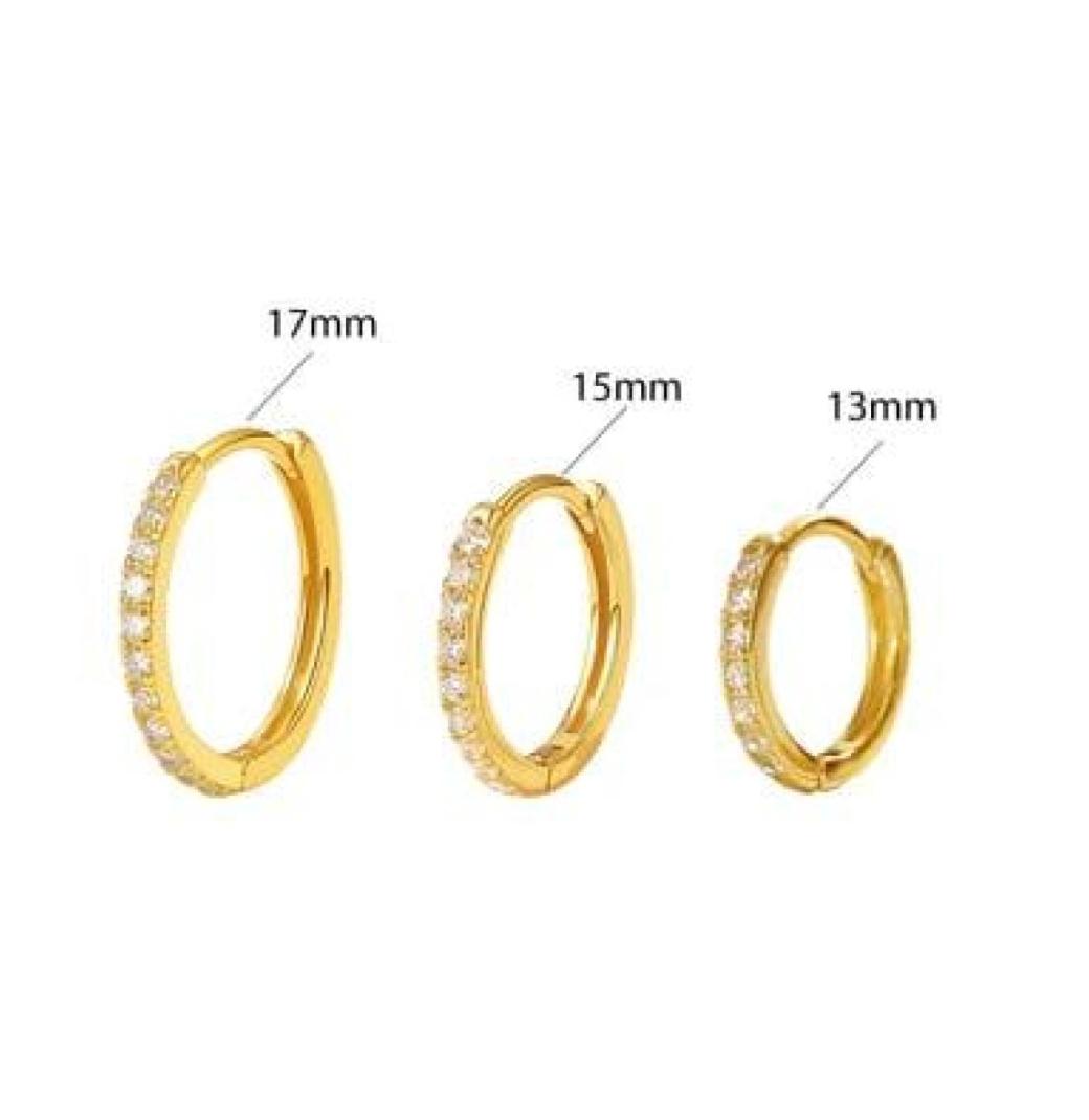 Top 18k Gold Hoop Earrings Manufacture in USA