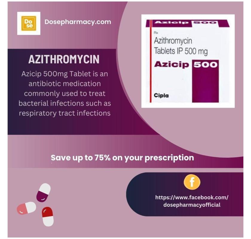 Azicip Antibiotic: Benefits and Precautions