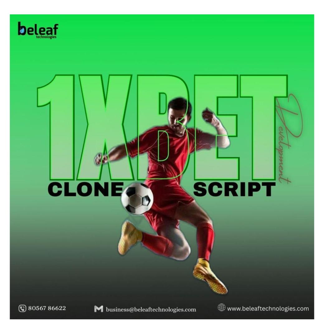 Safe and Simple Sports Betting Startup Using 1xBet Clone Script