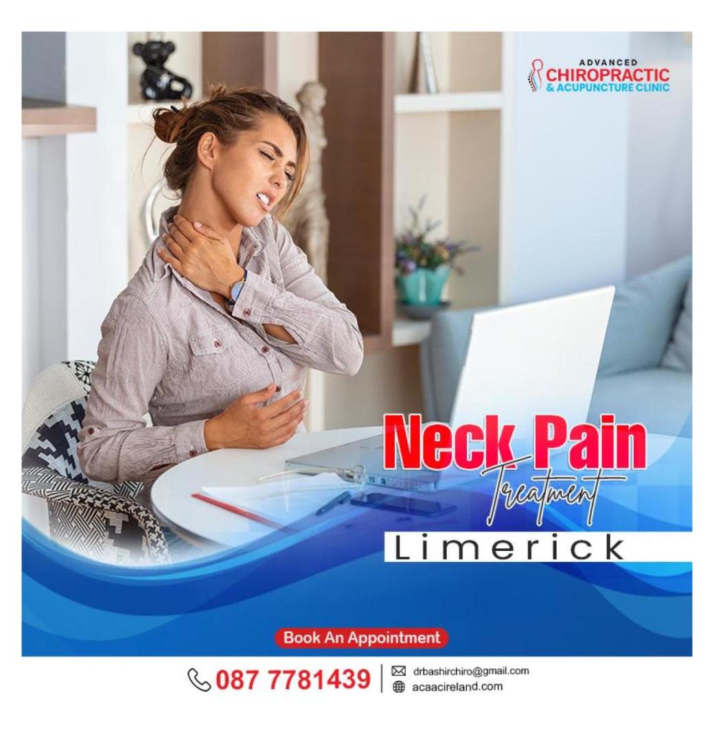 Release the Discomfort with Professional Neck Pain Treatment
