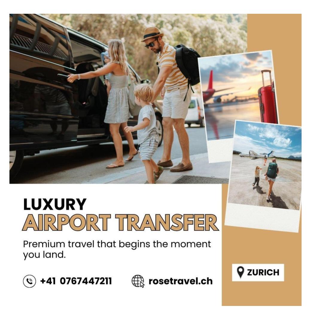 Luxury Airport Transfer in Zurich