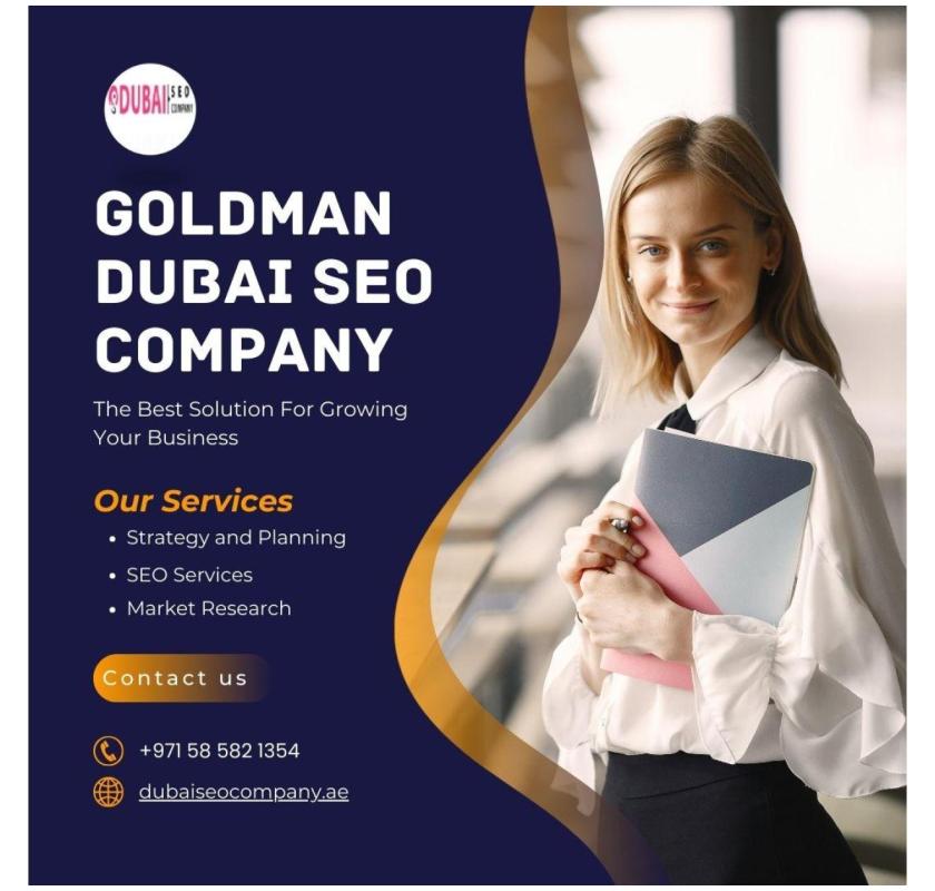 Professional Goldman Dubai SEO Company