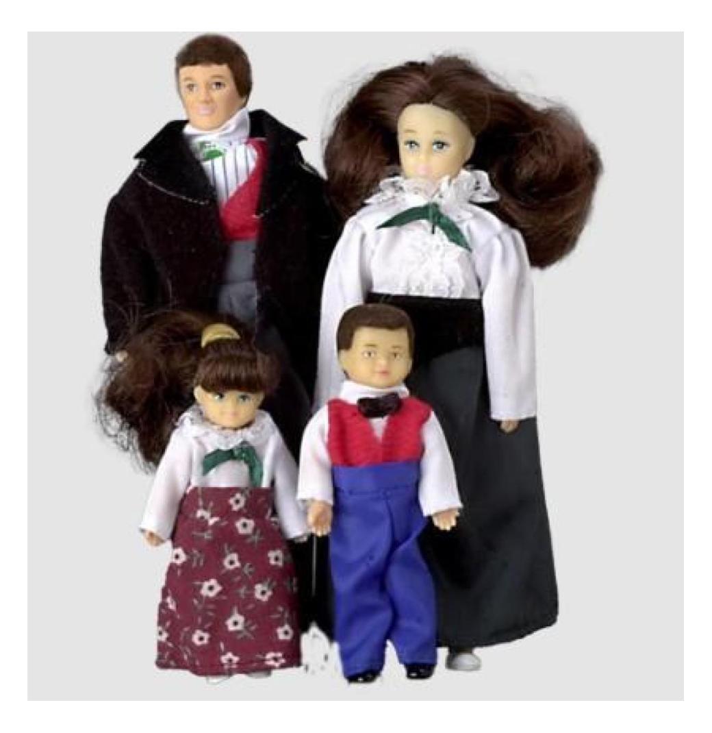 Buy High Quality Miniature Dollhouse Dolls Online in USA | Real Good Toys