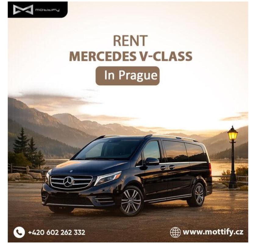 Rent Mercedes V-Class in Prague